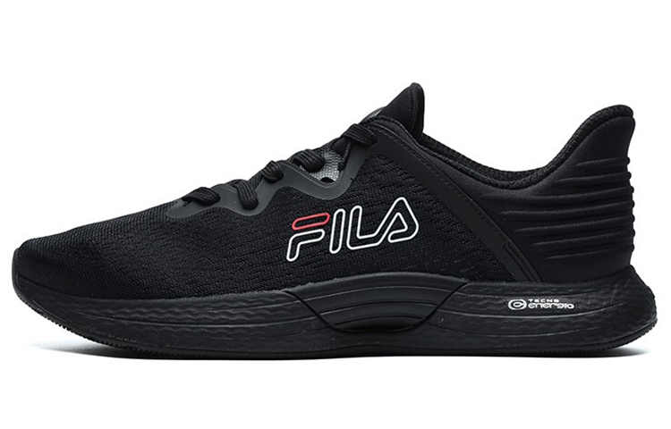 FILA Athletics Side Logo Low-Top 'Triple Black' A12M122104FBK