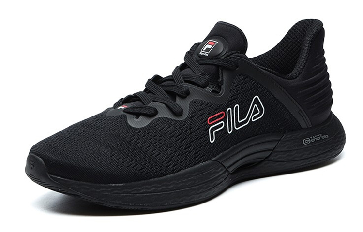 FILA Athletics Side Logo Low-Top 'Triple Black' 圖 2