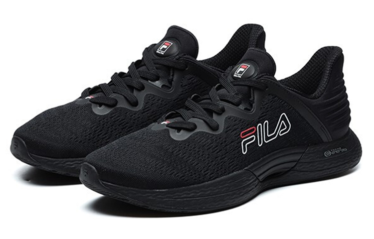 FILA Athletics Side Logo Low-Top 'Triple Black' 圖 3