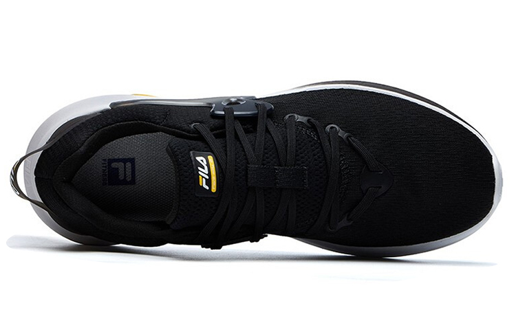 Shop Chaussures Basses FILA Athletics Noir/Blanc A12M122105FBK