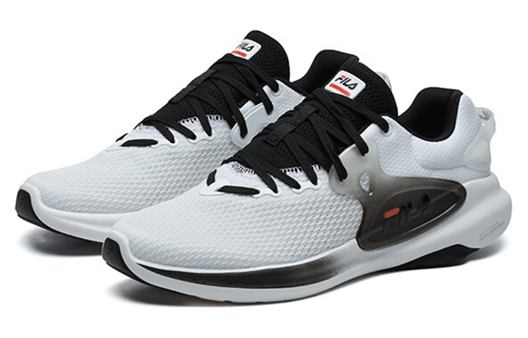 Shop Chaussures Basses FILA Athletics Blanc/Noir A12M122105FWT