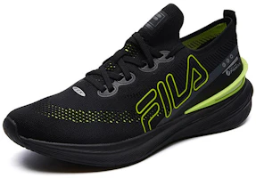 Order FILA斐樂 Athletics 低帮 跑步鞋 男款 黑綠色