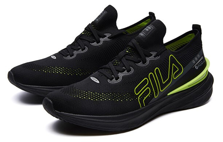 Lookbook FILA Athletics Lage Sneakers ''Zwart Groen'' A12M112202FBK