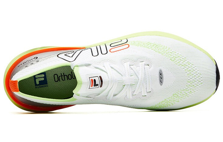 Shop FILA Athletics Lage Sneakers ''Wit Groen'' A12M112202FFW