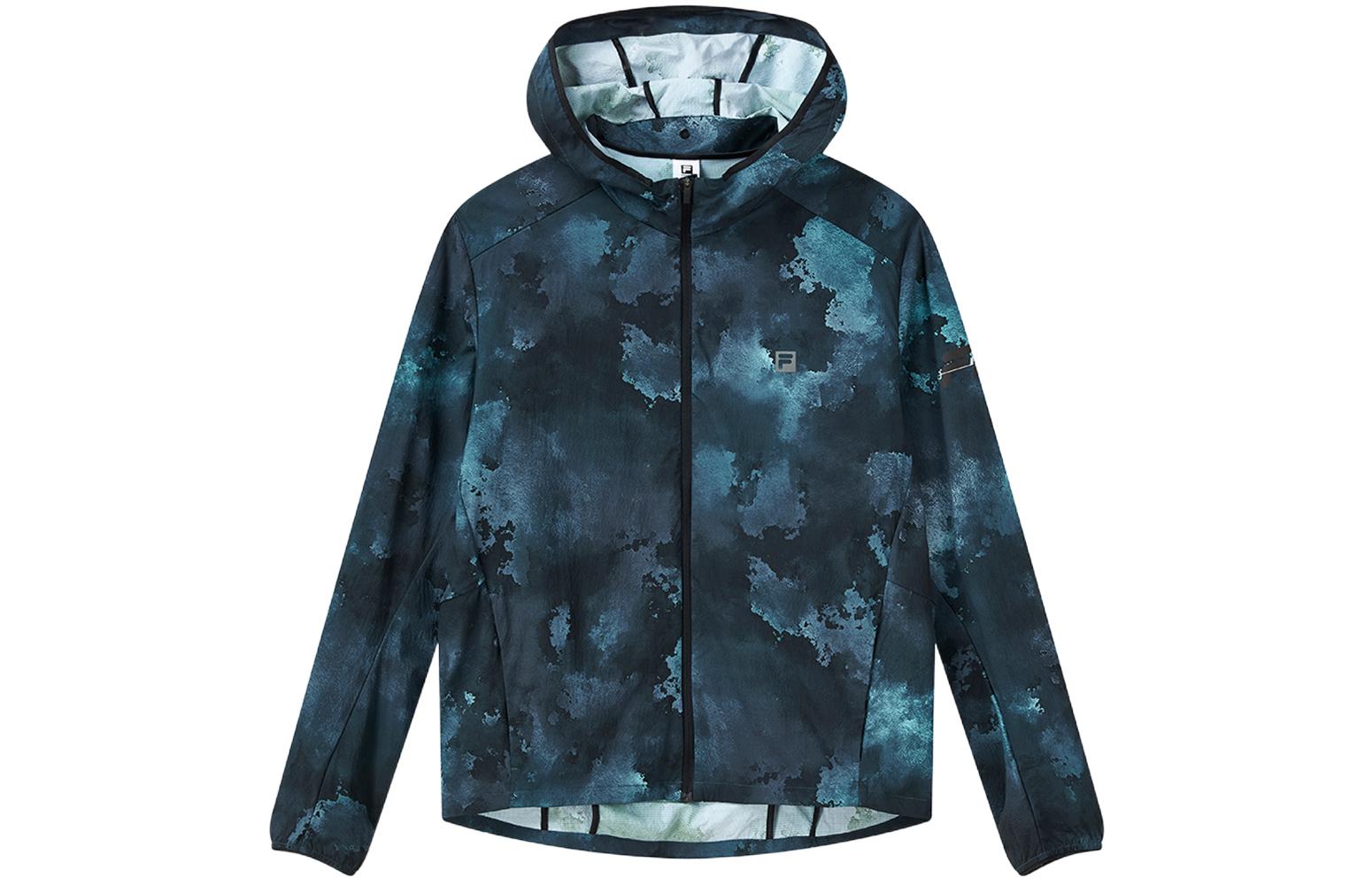 FILA Athletics Paint Splash Printed Hoodie Jacket A11M112701F-WP