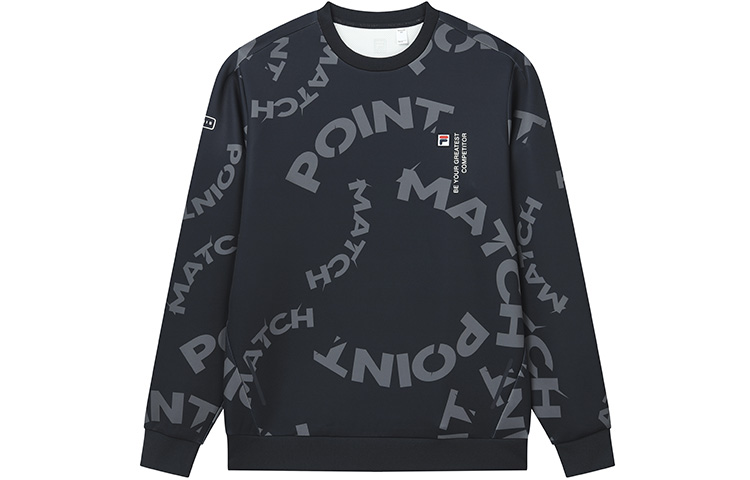 FILA Athletics Printed Pullover Sweatshirt Full Print Casual Style A11M213202FZA