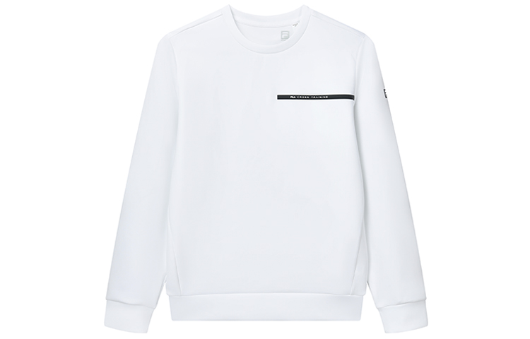 FILA Athletics Pullover Crewneck Sweatshirt Jade White A11M141212F-WT