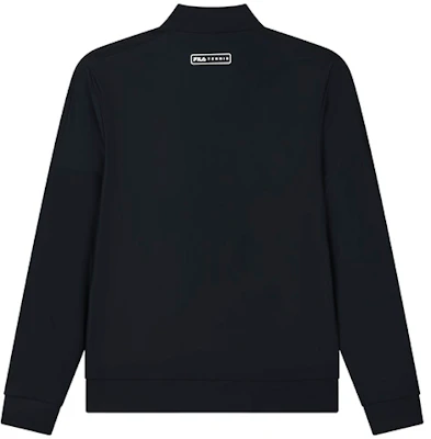 FILA Athletics Royal Blue Tennis Knit Jacket with Solid Logo Design A11M223501F-NV Lookbook FILA Athletics Royal Blue Tennis Knit Jacket with Solid Logo Design A11M223501F-NV