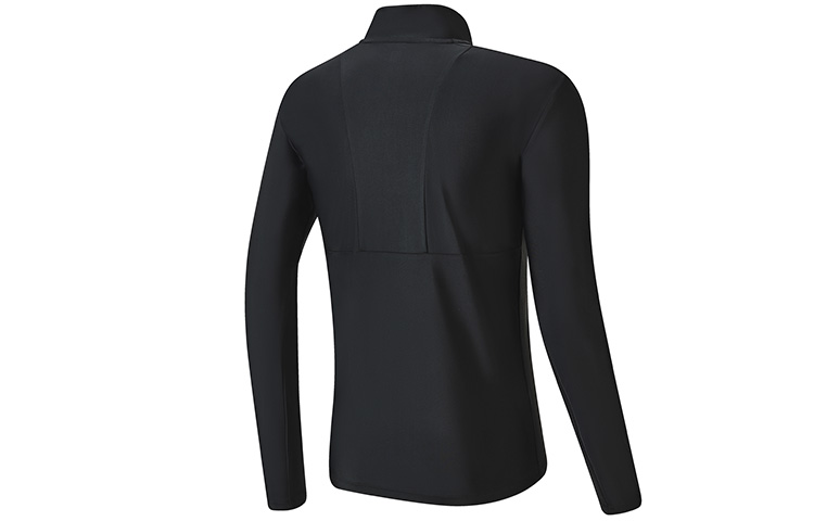 Lookbook FILA 运动跑步健身针织Logo夹克 - 黑色 A11M231501FBK