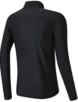 Lookbook FILA Athletics Running Fitness Logo Knit Jacket - Dark Black A11M231501FBK