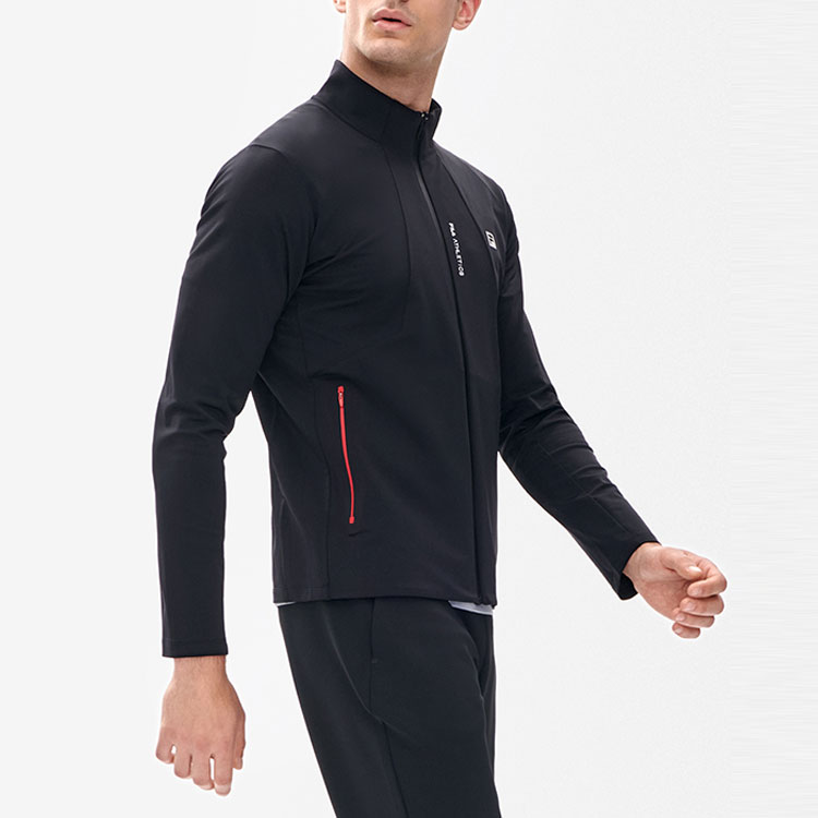 Sizing FILA 运动跑步健身针织Logo夹克 - 黑色 A11M231501FBK