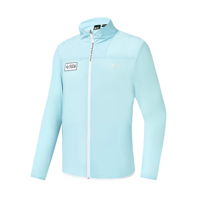 FILA Athletics Slim Fit Golf Outdoor Jacket Autumn Wave Blue A11M235710F-LB