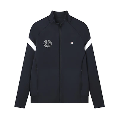 FILA Athletics Tennis Logo Knit Jacket - Royal Blue A11M213504F-NV