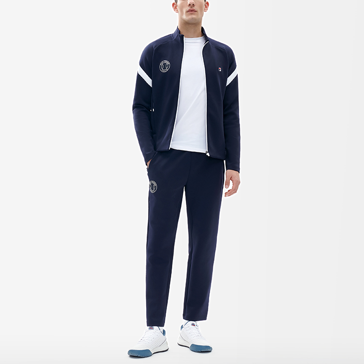 FILA Athletics Tennis Logo Knit Jacket - Royal Blue A11M213504F-NV 圖 4