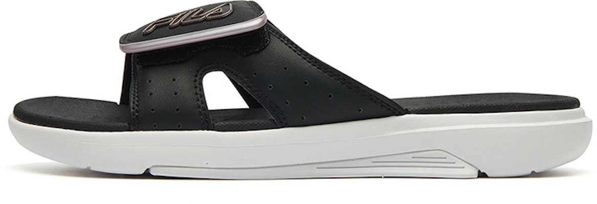 FILA Athletics Velcro Slides 'Black' A12M122702FBK Buy FILA Athletics Velcro Slides 'Black' A12M122702FBK