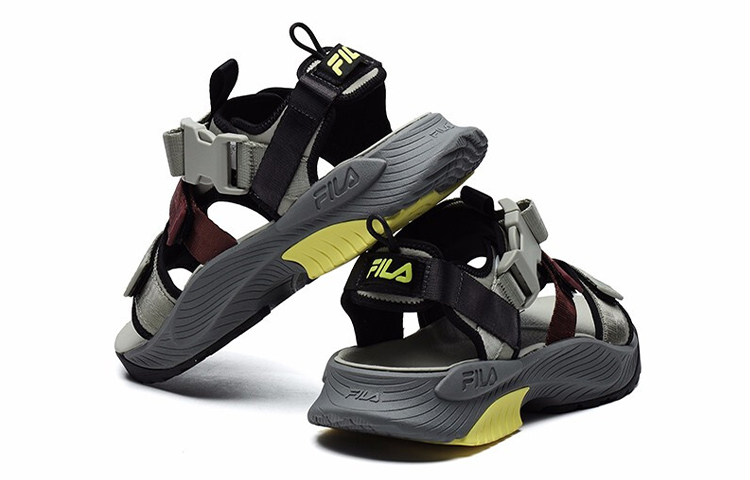 Purchase FILA Athletics Klettverschluss Offene Sandalen Flacher Absatz Sportschuhe Herren A12M122607FAS