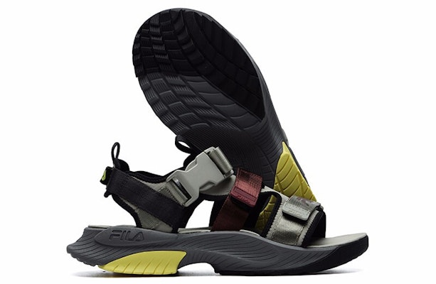 FILA Athletics Velcro Stylish Open Toe Flat Heel Sports Sandals A12M122607FAS Details for FILA Athletics Velcro Stylish Open Toe Flat Heel Sports Sandals A12M122607FAS