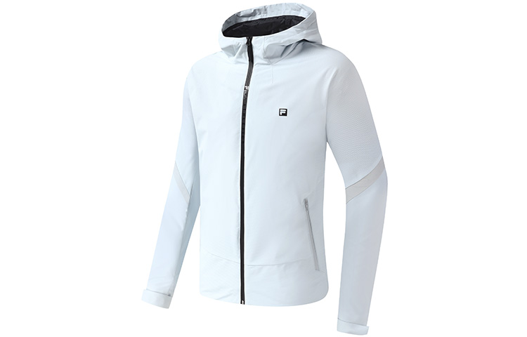 FILA Athletics Woven Running Jacket Cloud Blue Hoodie A11M311706F-LB