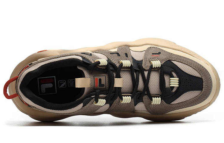 Lookbook FILA Barricade 2 Low-Top Gelb/Braun Sneakers F12M141223FMP