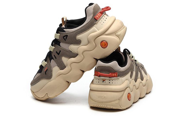 Shop FILA Barricade 2 Low-Top Gelb/Braun Sneakers F12M141223FMP