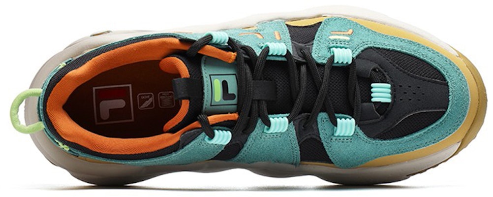 FILA Barricade 2 Sepatu Low-Top Hijau F12M141223FBO Lookbook FILA Barricade 2 Sepatu Low-Top Hijau F12M141223FBO