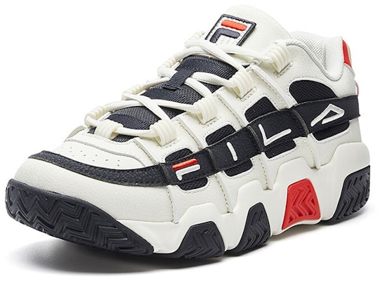 FILA Barricade 'Retro Cream Black Low' F12M031228FSN Order FILA Barricade 'Retro Cream Black Low' F12M031228FSN
