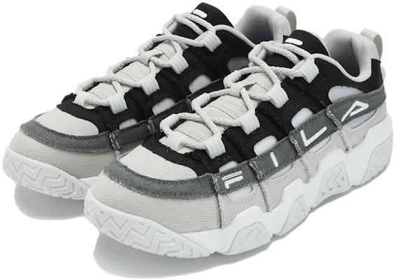 FILA Barricade Basketball Shoes 'White Grey Black' T12M333201FVA Lookbook FILA Barricade Basketball Shoes 'White Grey Black' T12M333201FVA