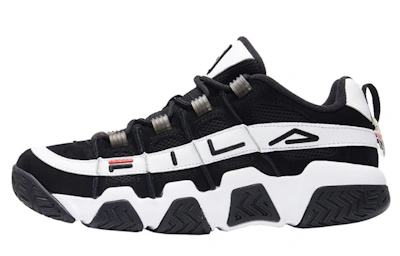 FILA Barricade Low 'Black And White'