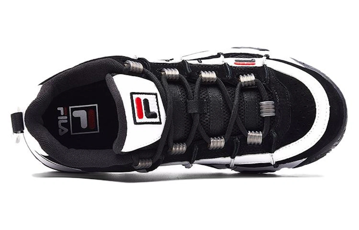 FILA Barricade Low 'Black And White'