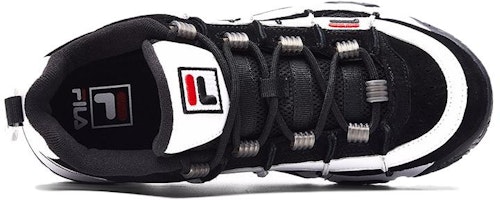 FILA斐樂 Barricade Low 耐磨 低筒 復古籃球鞋 男款 黑白 Lookbook FILA斐樂 Barricade Low 耐磨 低筒 復古籃球鞋 男款 黑白