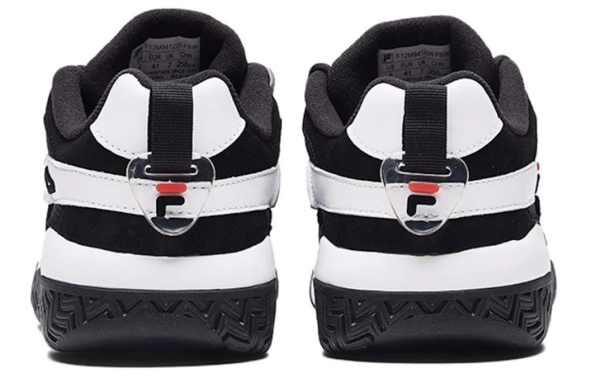 FILA Barricade Low 'Black And White'