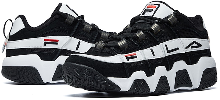 FILA斐樂 Barricade Low 低筒 復古籃球鞋 男款 黑白 Shop FILA斐樂 Barricade Low 低筒 復古籃球鞋 男款 黑白