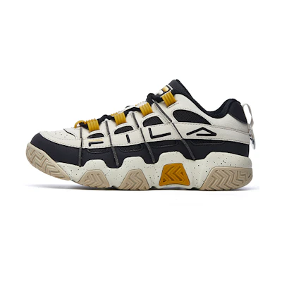 FILA Barricade Low Sneakers 'White Black Yellow'
