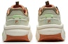 Shop FILA Barricade Low Sneakers 'Hijau Putih Oren' F12M211121FCS
