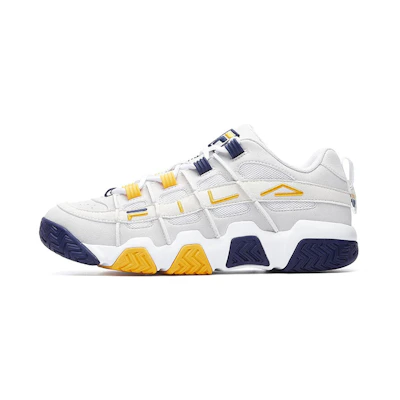 FILA Barricade Low 'White Yellow Blue'