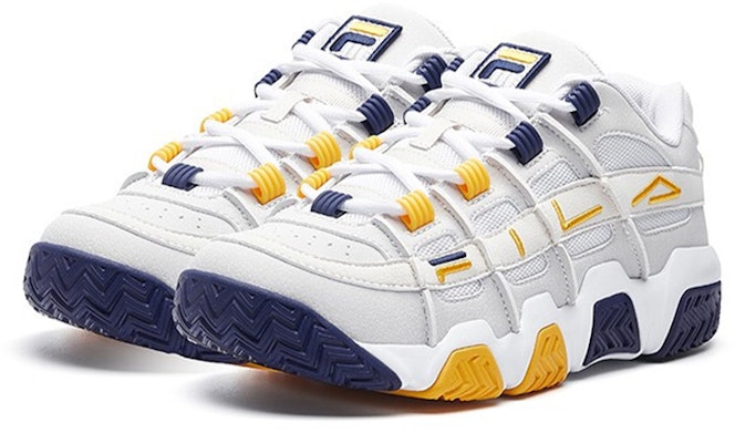 FILA Barricade Low 'Blanco Amarillo Azul' F12M031228FWW Lookbook FILA Barricade Low 'Blanco Amarillo Azul' F12M031228FWW