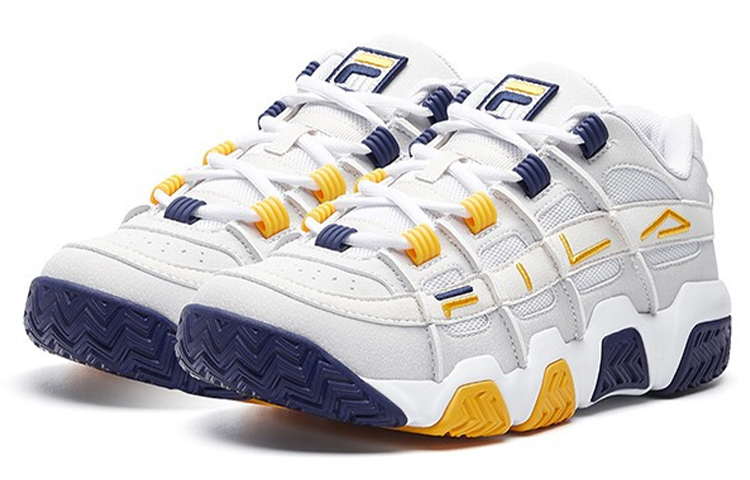 Lookbook FILA Barricade Low 'White Yellow Blue' F12M031228FWW