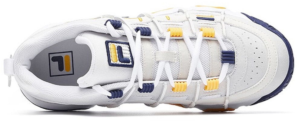 FILA Barricade Low 'Blanco Amarillo Azul' F12M031228FWW Shop FILA Barricade Low 'Blanco Amarillo Azul' F12M031228FWW