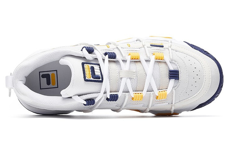 Purchase FILA Barricade Low 'White Yellow Blue' F12M031228FWW