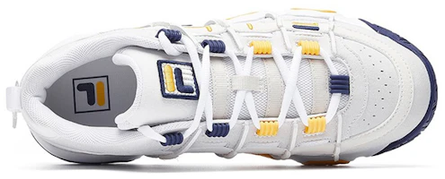 Purchase FILA Barricade Low ''Wit Geel Blauw'' F12M031228FWW