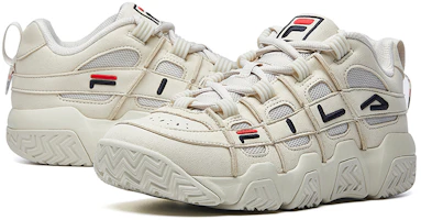 Shop Kasut Bola Keranjang FILA Barricade Low Putih F12M041202FOT
