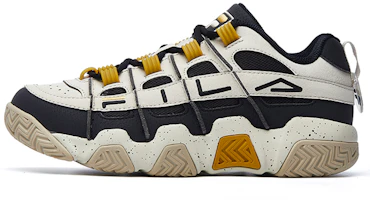 FILA Barricade Low Sneakers 'White Black Yellow' F12M041202FOB FILA Barricade Low Sneakers 'White Black Yellow' F12M041202FOB