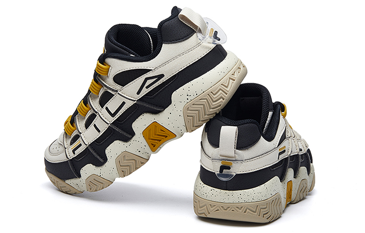 Lookbook Sneakers FILA Barricade Low ''Bianco Nero Giallo'' F12M041202FOB