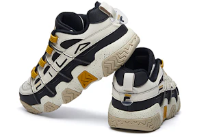 Lookbook Sneakers FILA Barricade Low 'Putih Hitam Kuning' F12M041202FOB