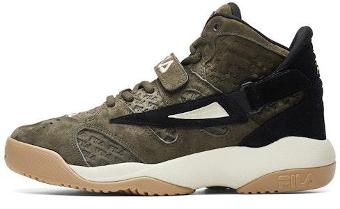 FILA Barricade Mid Top Hijau Hitam Sneakers F52M941202FOB Buy FILA Barricade Mid Top Hijau Hitam Sneakers F52M941202FOB