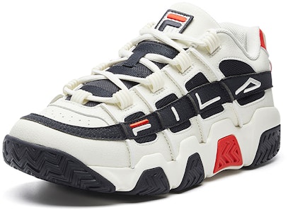휠라 바리케이드 화이트/블랙/레드 (Fila Barricade 화/블/레) F12M031218FSN Order 휠라 바리케이드 화이트/블랙/레드 (Fila Barricade 화/블/레) F12M031218FSN