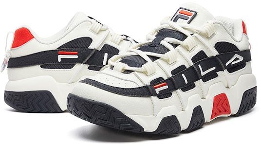 휠라 바리케이드 화이트/블랙/레드 (Fila Barricade 화/블/레) F12M031218FSN Shop 휠라 바리케이드 화이트/블랙/레드 (Fila Barricade 화/블/레) F12M031218FSN