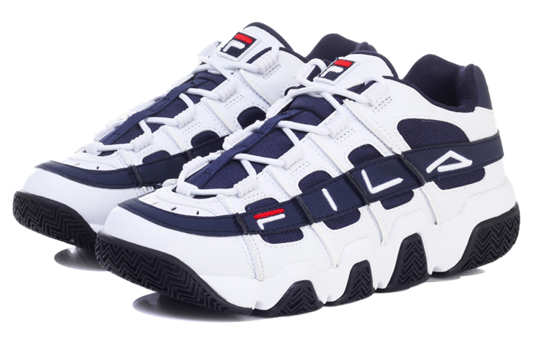 Lookbook Fila 斐樂 Barricade XT 97 低筒老爹鞋 藍白 韓版