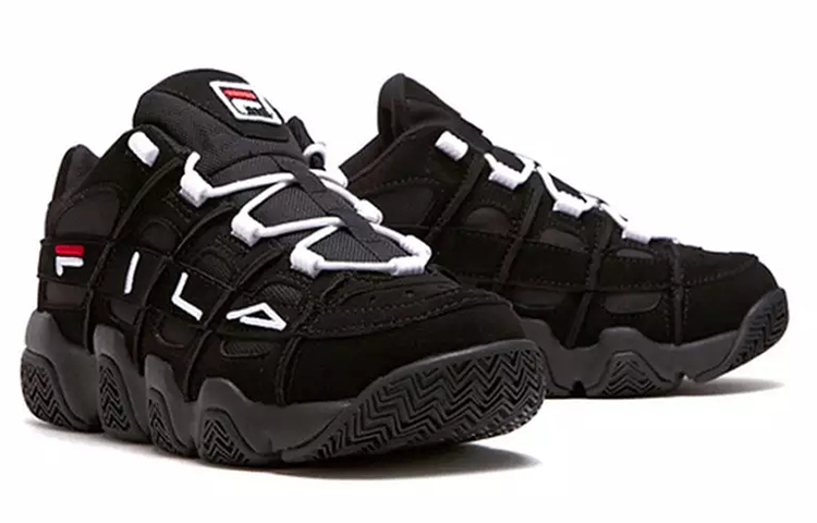 Shop 휠라 바리케이드 XT 97 로우 청키 스니커즈 블랙 FS1HTB1052X_BBK