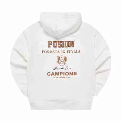 FILA Baseball Series Letter Print Sweatshirt White T11M335205F-WT